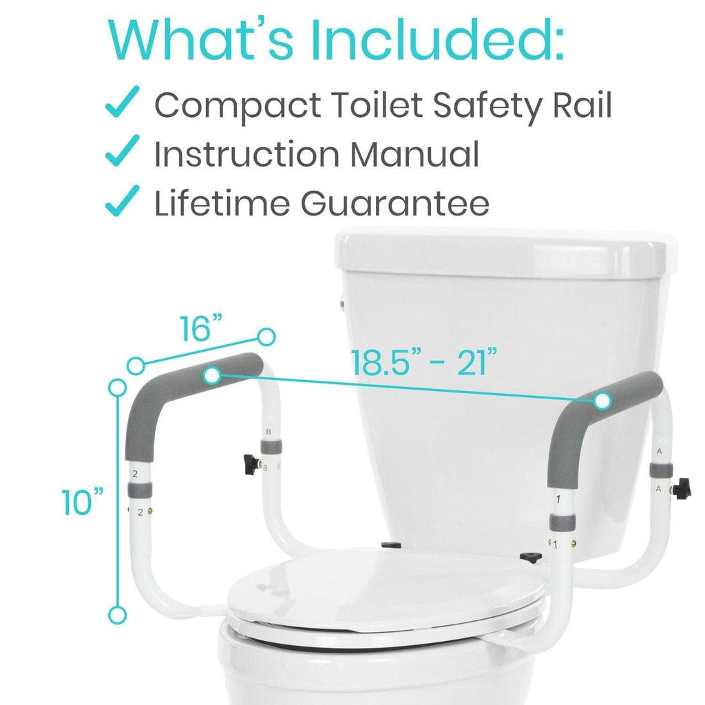 Compact Toilet Rail — view 6