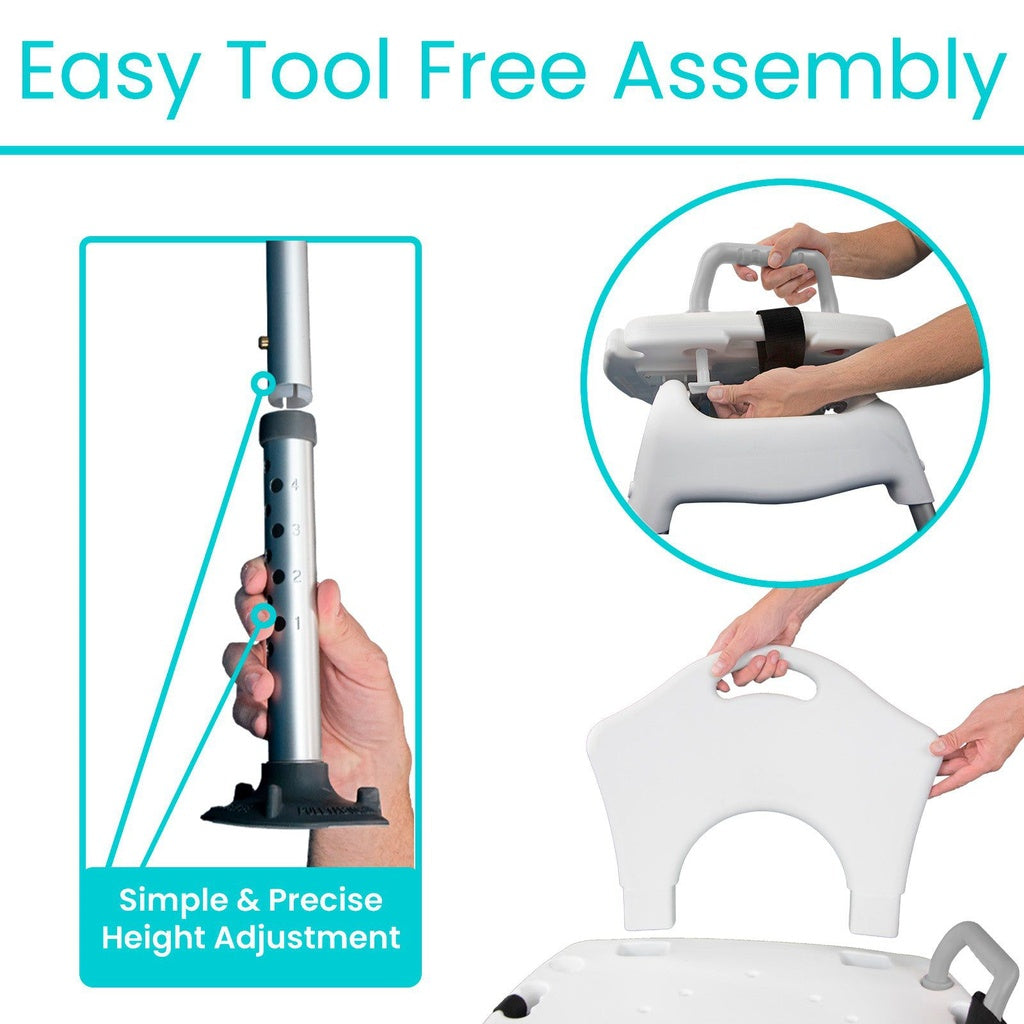 Sliding Shower Chair — view 6
