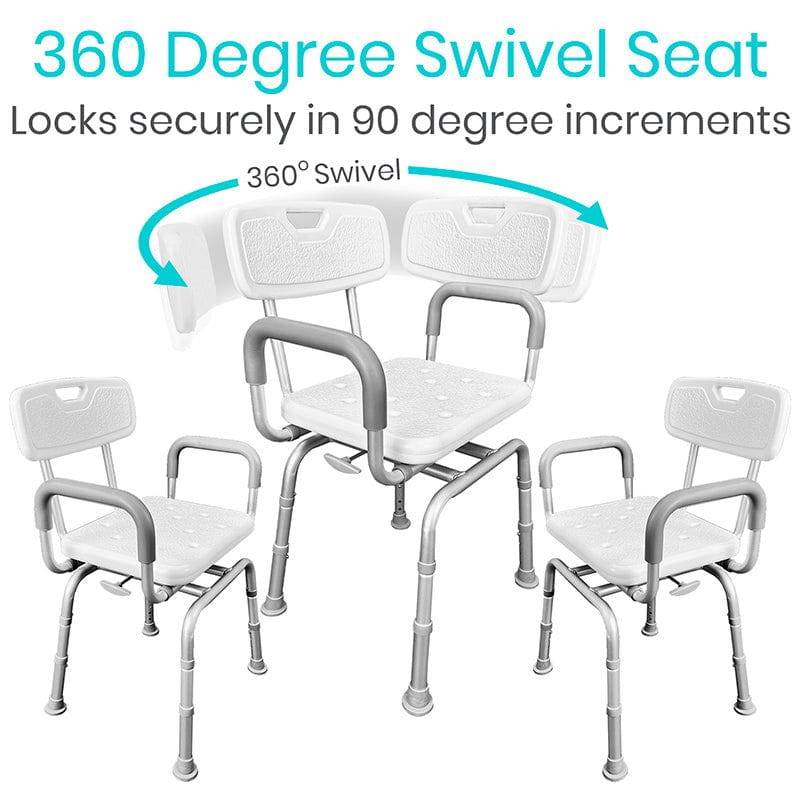 Swivel Shower Chair — view 3