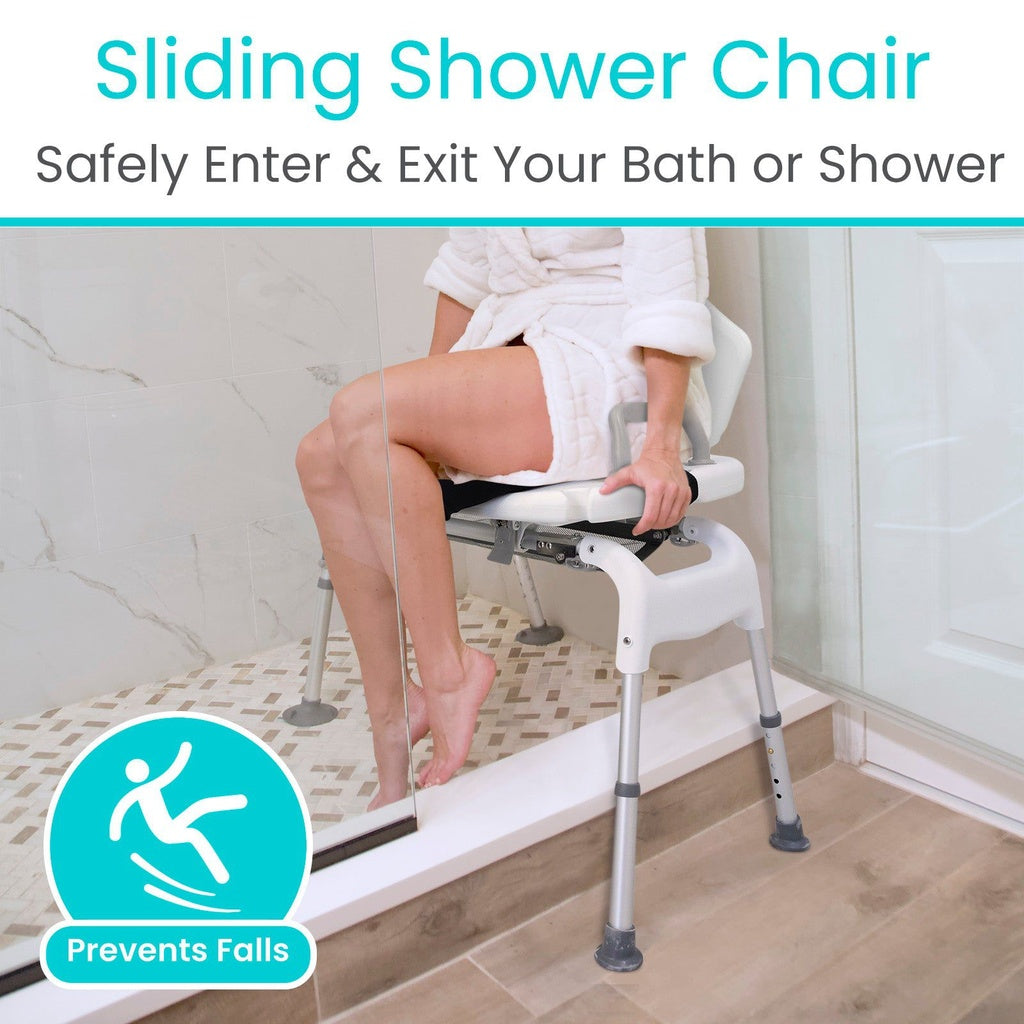 Sliding Shower Chair — view 4