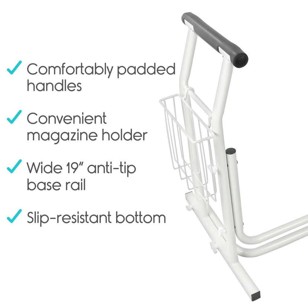 Stand Alone Toilet Rail — view 7