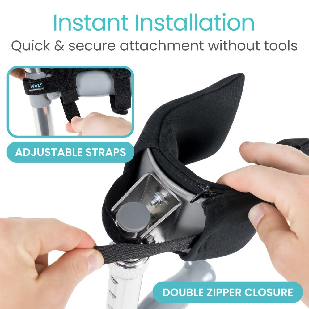 Standard Forearm Crutch Pads — view 4